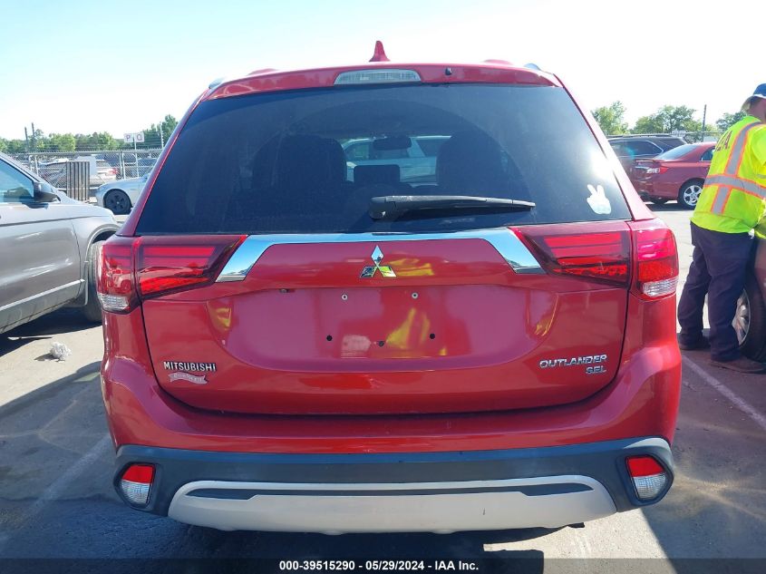 2019 Mitsubishi Outlander Sel VIN: JA4AD3A34KZ034647 Lot: 39515290