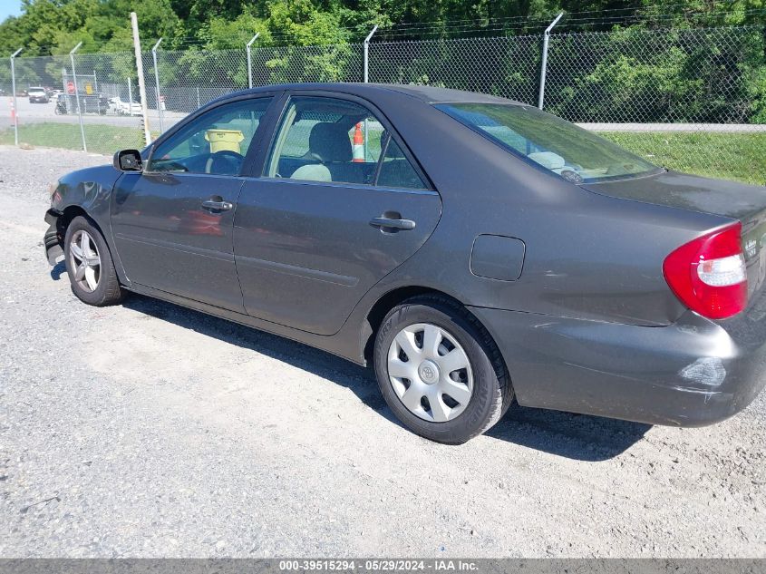 2004 Toyota Camry Le VIN: 4T1BE32K24U801999 Lot: 39515294