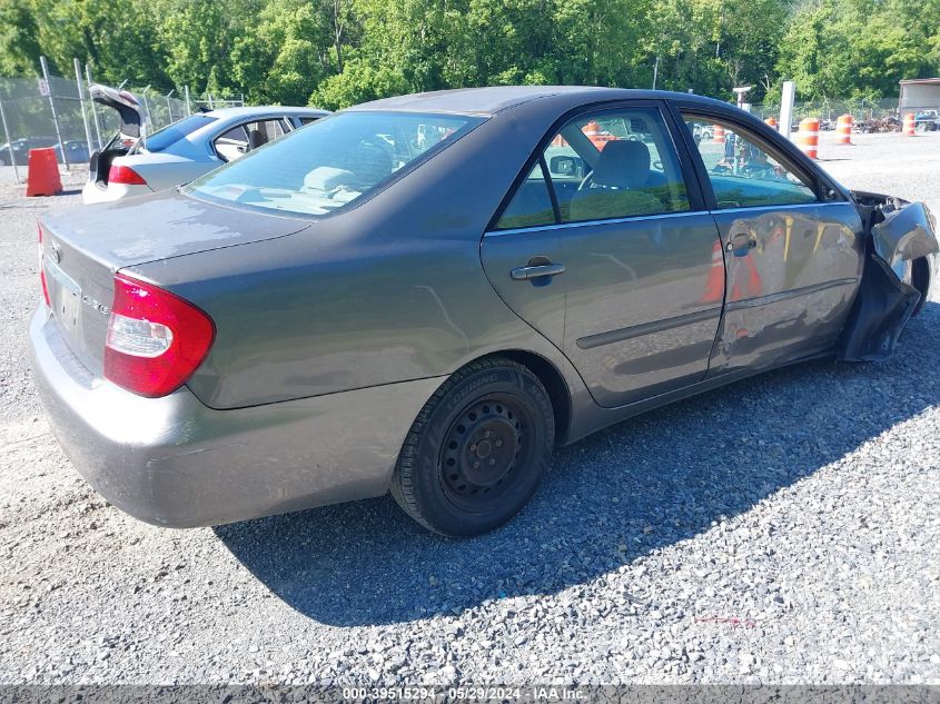 2004 Toyota Camry Le VIN: 4T1BE32K24U801999 Lot: 39515294