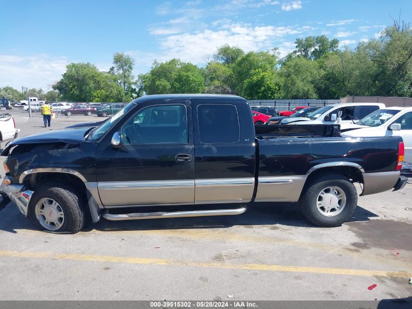 1999 GMC Sierra 1500 Sle VIN: 1GTEK19T9XZ507231 Lot: 39515302