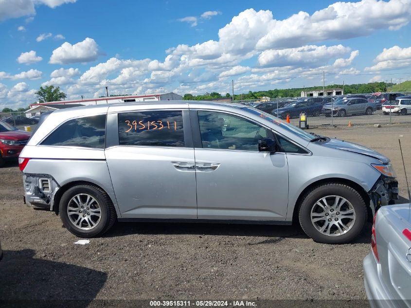 2011 Honda Odyssey Ex-L VIN: 5FNRL5H69BB098034 Lot: 39515311