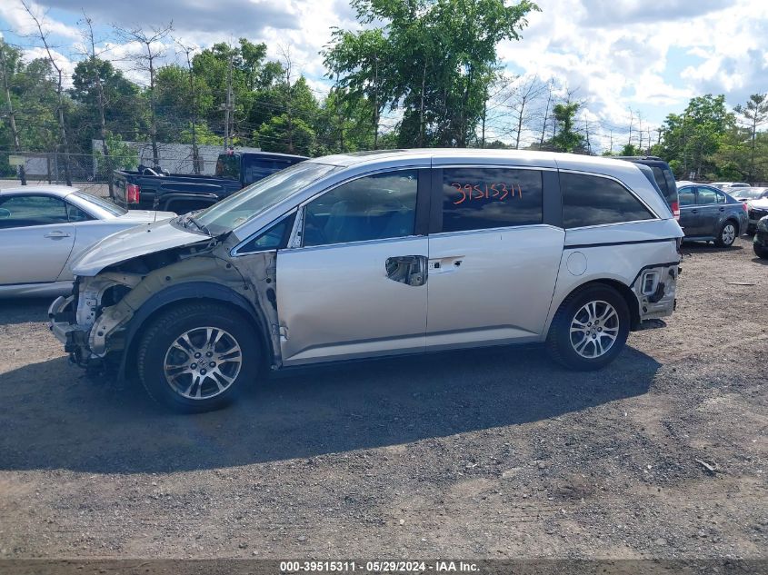 2011 Honda Odyssey Ex-L VIN: 5FNRL5H69BB098034 Lot: 39515311