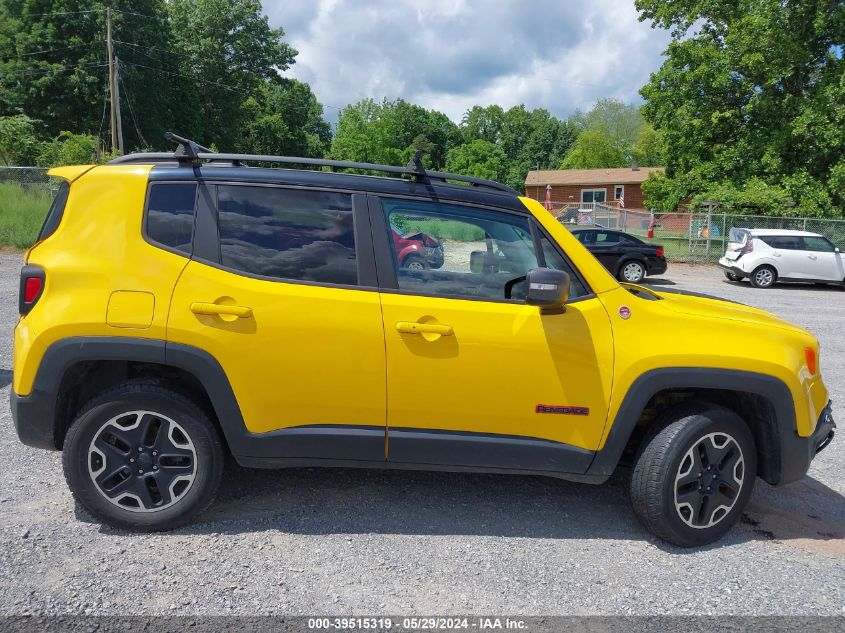 2017 Jeep Renegade Trailhawk 4X4 VIN: ZACCJBCB6HPF10359 Lot: 39515319