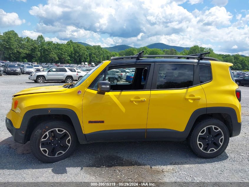 2017 Jeep Renegade Trailhawk 4X4 VIN: ZACCJBCB6HPF10359 Lot: 39515319