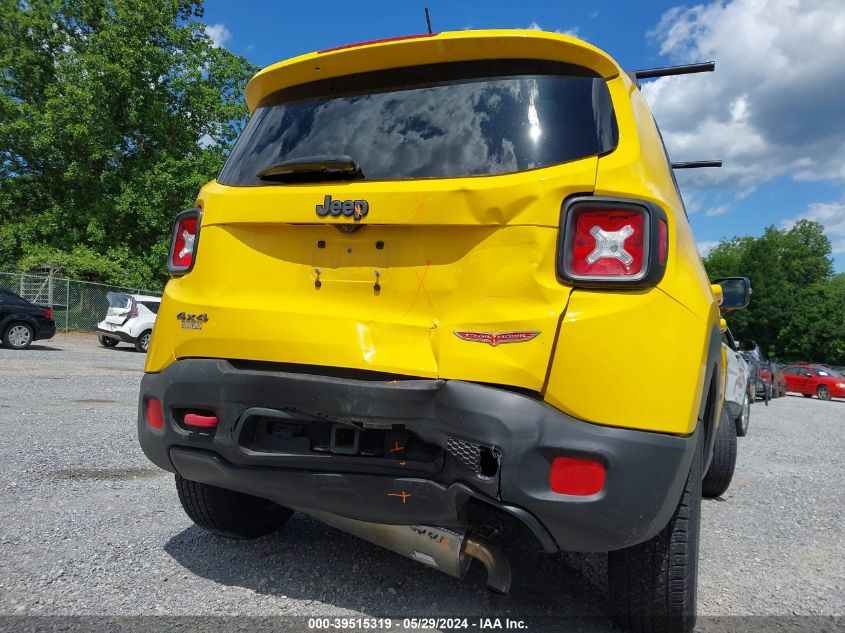 2017 Jeep Renegade Trailhawk 4X4 VIN: ZACCJBCB6HPF10359 Lot: 39515319