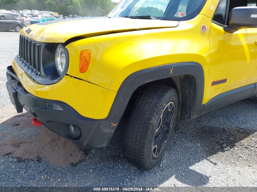 2017 Jeep Renegade Trailhawk 4X4 VIN: ZACCJBCB6HPF10359 Lot: 39515319