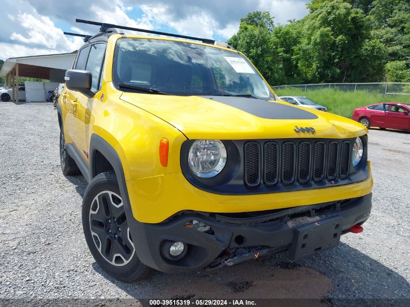 2017 Jeep Renegade Trailhawk 4X4 VIN: ZACCJBCB6HPF10359 Lot: 39515319