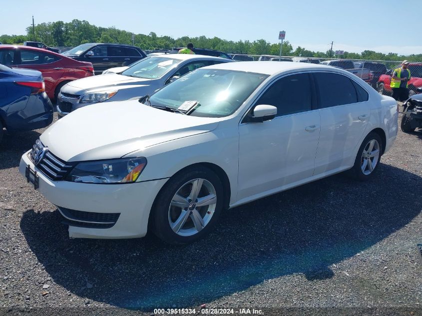 1VWBT7A35EC103614 2014 Volkswagen Passat 1.8T Se