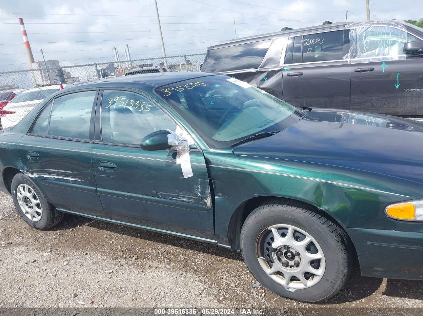 2003 Buick Century Custom VIN: 2G4WS52J831166150 Lot: 39515335