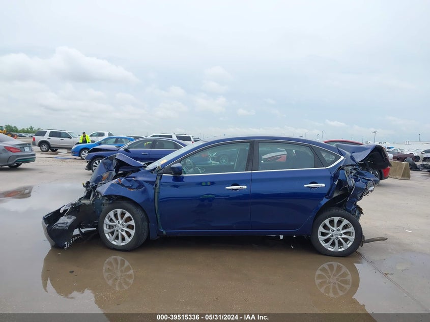2018 Nissan Sentra Sv VIN: 3N1AB7AP3JL638768 Lot: 39515336