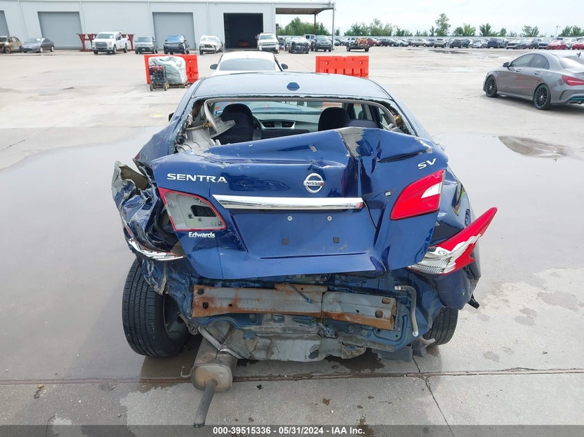 2018 Nissan Sentra Sv VIN: 3N1AB7AP3JL638768 Lot: 39515336