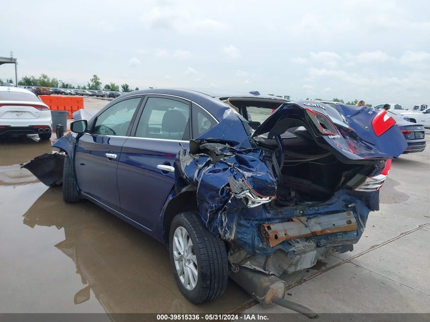 2018 Nissan Sentra Sv VIN: 3N1AB7AP3JL638768 Lot: 39515336