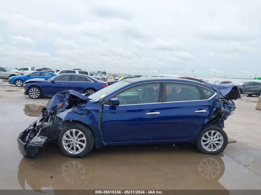 2018 Nissan Sentra Sv VIN: 3N1AB7AP3JL638768 Lot: 39515336