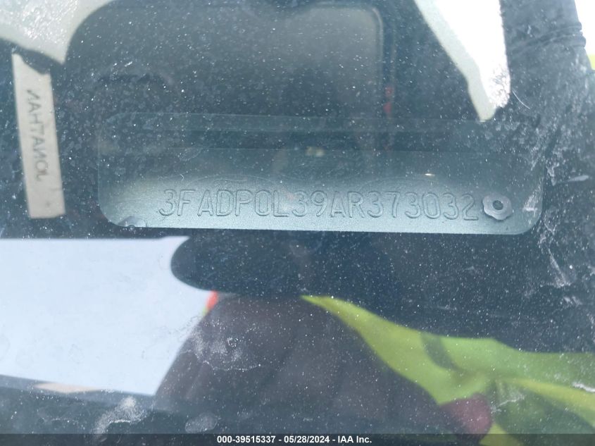 2010 Ford Fusion Hybrid VIN: 3FADP0L39AR373032 Lot: 39515337