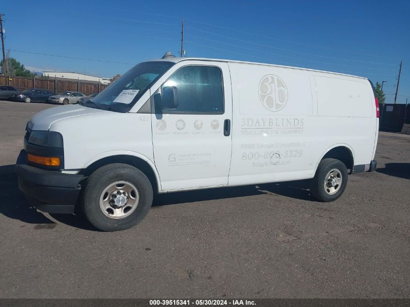 2018 Chevrolet Express 2500 Work Van VIN: 1GCWGAFP6J1337283 Lot: 39515341