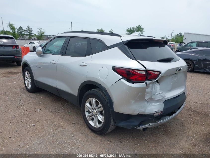 2020 Chevrolet Blazer Fwd 1Lt VIN: 3GNKBBRA9LS581741 Lot: 39515342