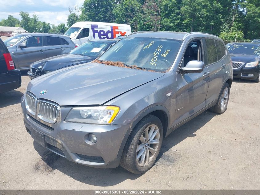 2014 BMW X3 xDrive28I VIN: 5UXWX9C52E0D41684 Lot: 39515351