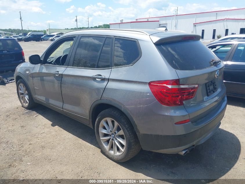 2014 BMW X3 xDrive28I VIN: 5UXWX9C52E0D41684 Lot: 39515351