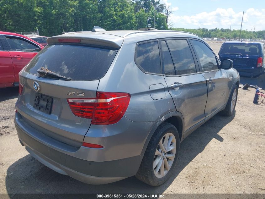 2014 BMW X3 xDrive28I VIN: 5UXWX9C52E0D41684 Lot: 39515351