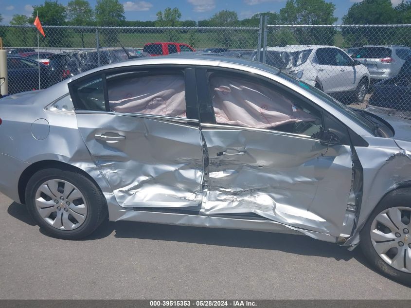 2012 Chevrolet Cruze Ls VIN: 1G1PC5SH8C7259720 Lot: 39515353