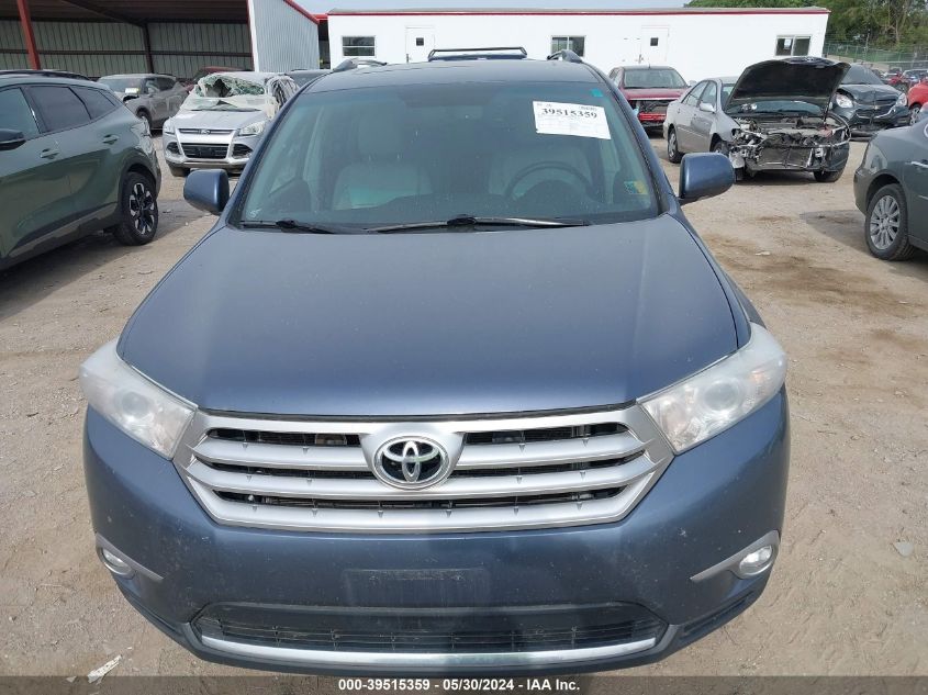 2012 Toyota Highlander Limited V6 VIN: 5TDDK3EH3CS126995 Lot: 39515359