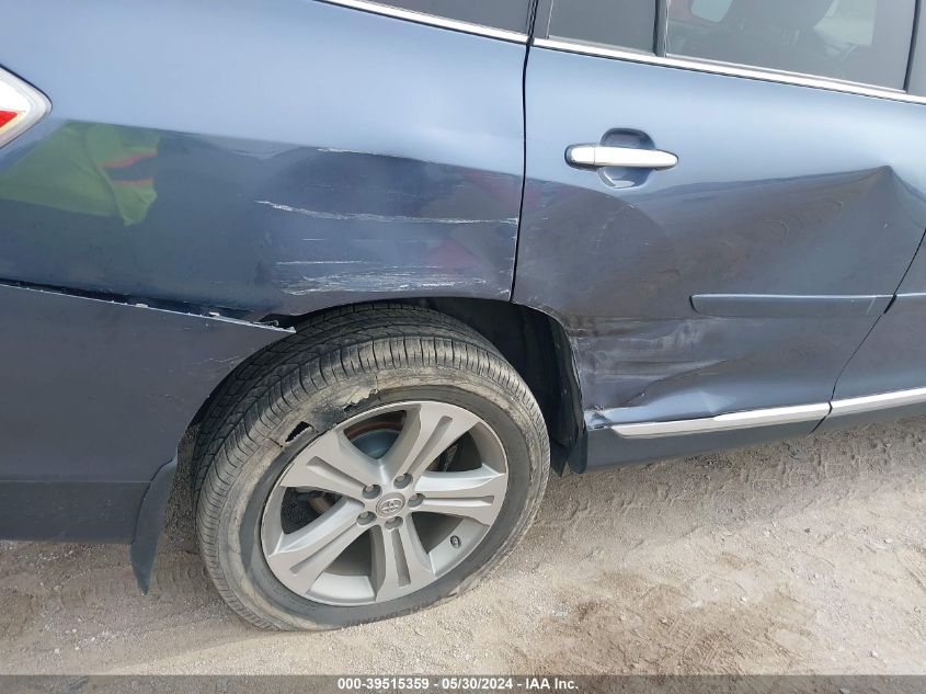 2012 Toyota Highlander Limited V6 VIN: 5TDDK3EH3CS126995 Lot: 39515359