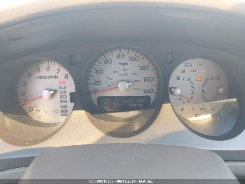 2001 Acura Cl 3.2 Type S VIN: 19UYA42691A005798 Lot: 39515363