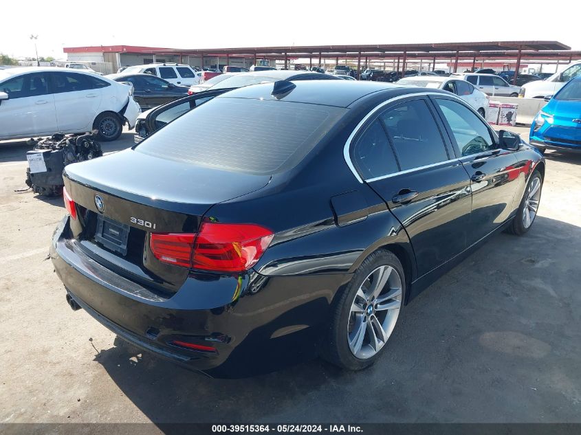 2017 BMW 330I VIN: WBA8B9G34HNU53681 Lot: 39515364