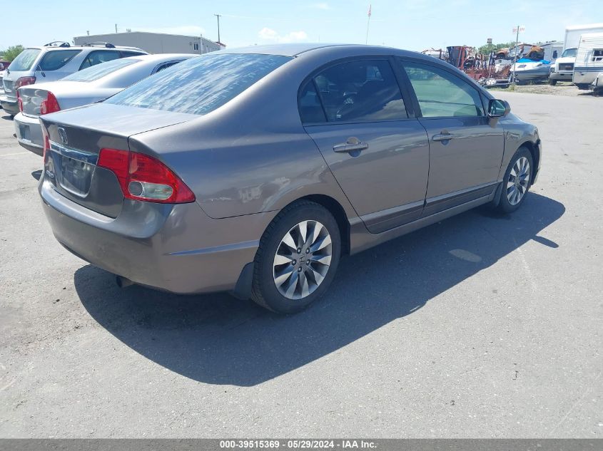 2009 Honda Civic Ex VIN: 1HGFA16819L003884 Lot: 39515369