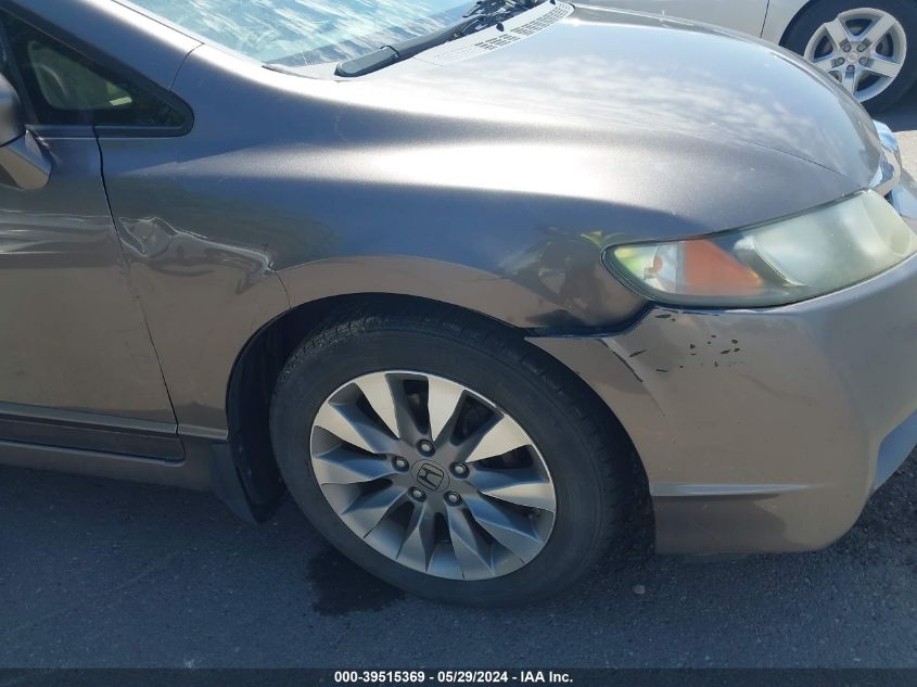 2009 Honda Civic Ex VIN: 1HGFA16819L003884 Lot: 39515369