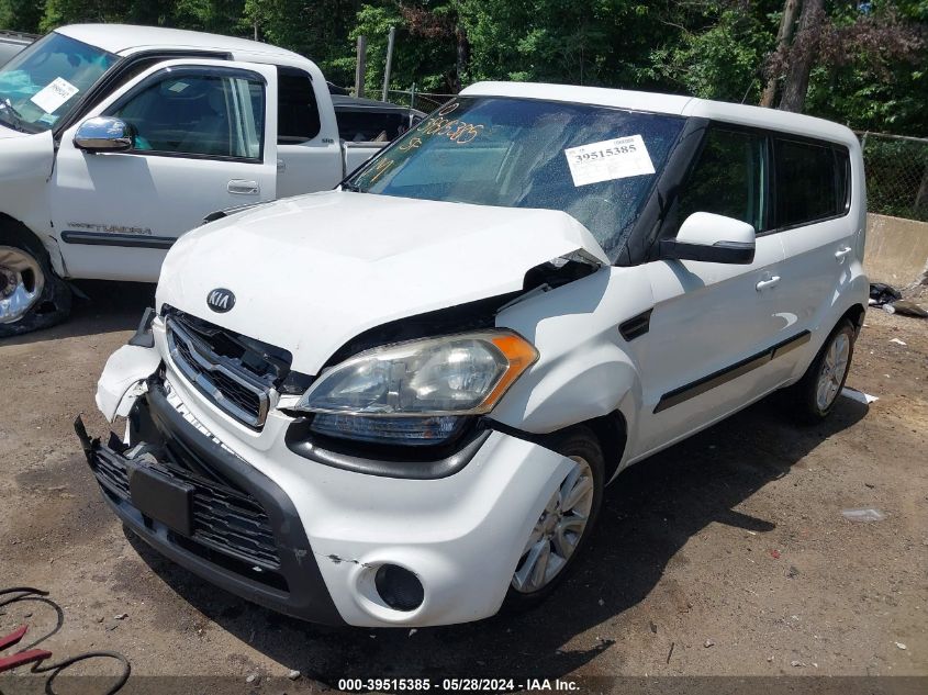 2013 Kia Soul + VIN: KNDJT2A67D7572528 Lot: 39515385