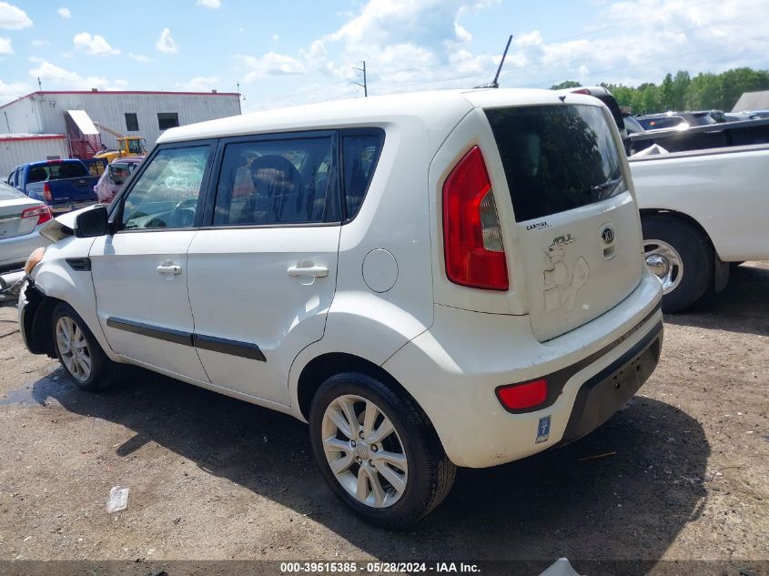 2013 Kia Soul + VIN: KNDJT2A67D7572528 Lot: 39515385