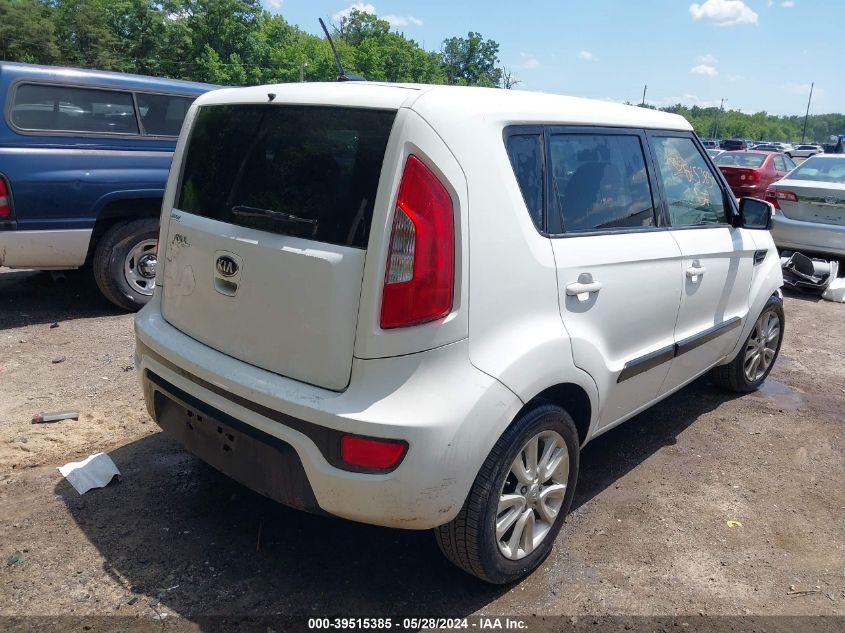 2013 Kia Soul + VIN: KNDJT2A67D7572528 Lot: 39515385