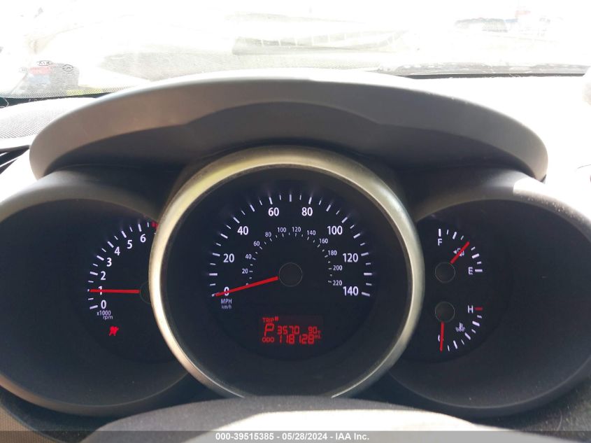 2013 Kia Soul + VIN: KNDJT2A67D7572528 Lot: 39515385