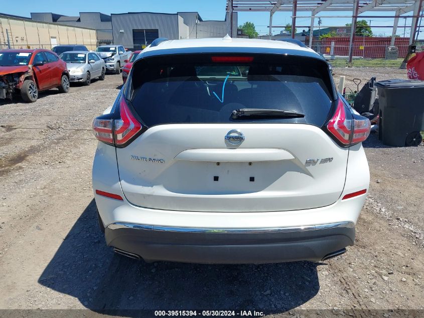 2015 Nissan Murano Platinum/S/Sl/Sv VIN: 5N1AZ2MH8FN234089 Lot: 39515394