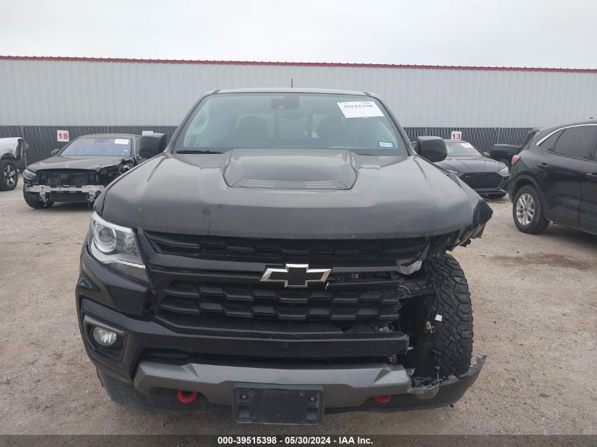 2022 Chevrolet Colorado 4Wd Short Box Z71 VIN: 1GCGTDEN2N1256885 Lot: 39515398