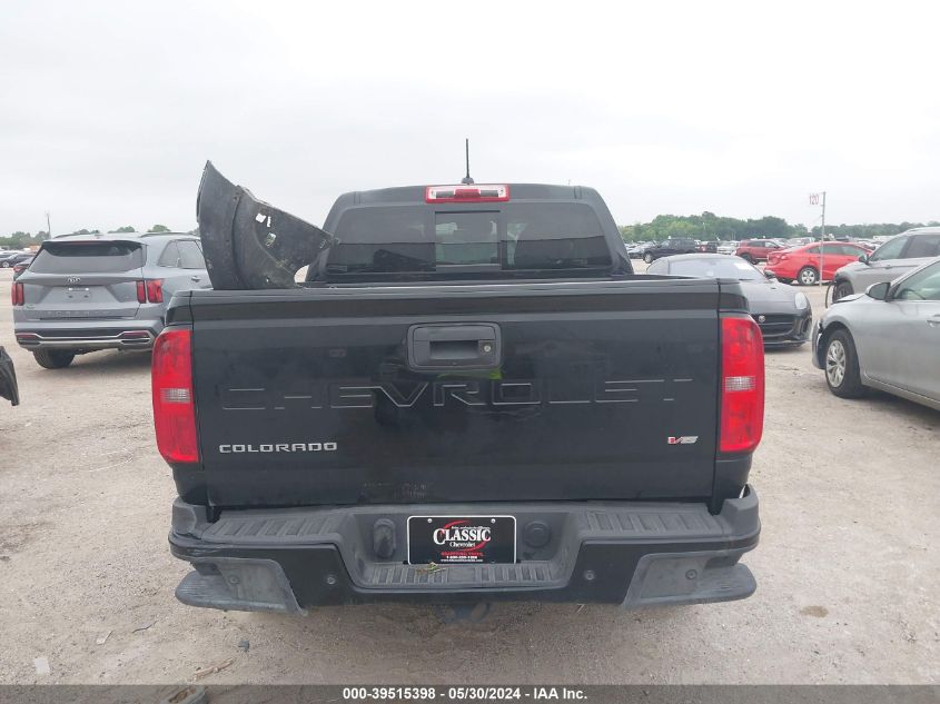 2022 Chevrolet Colorado 4Wd Short Box Z71 VIN: 1GCGTDEN2N1256885 Lot: 39515398