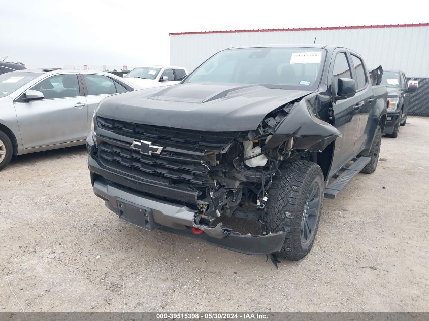 2022 Chevrolet Colorado 4Wd Short Box Z71 VIN: 1GCGTDEN2N1256885 Lot: 39515398