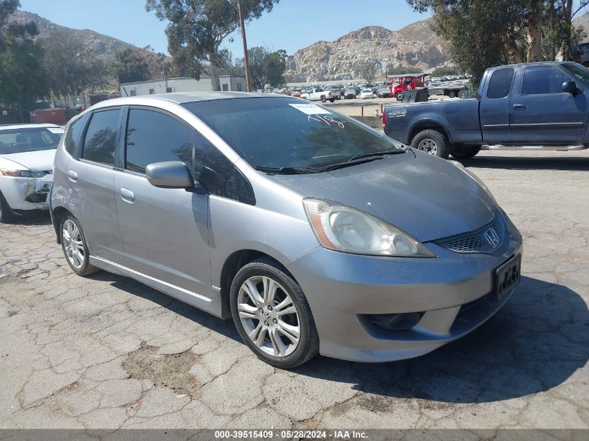 2009 Honda Fit Sport VIN: JHMGE88459S067313 Lot: 39515409