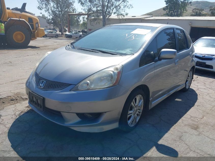 2009 Honda Fit Sport VIN: JHMGE88459S067313 Lot: 39515409