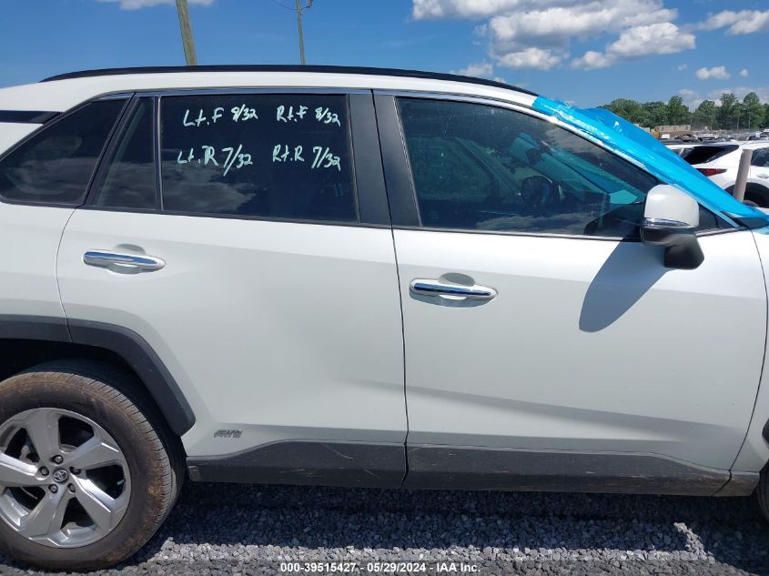 2020 Toyota Rav4 Limited Hybrid VIN: 4T3DWRFVXLU008310 Lot: 39515427