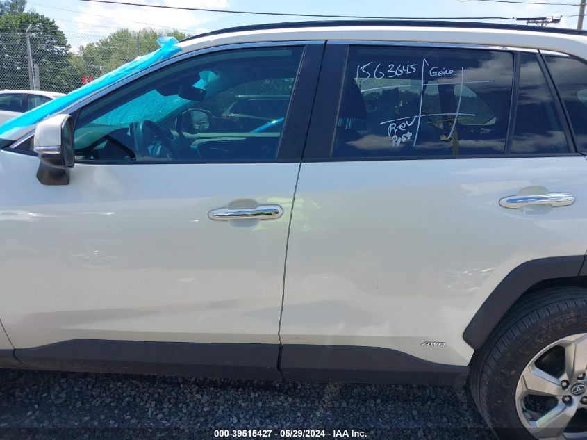 2020 Toyota Rav4 Limited Hybrid VIN: 4T3DWRFVXLU008310 Lot: 39515427