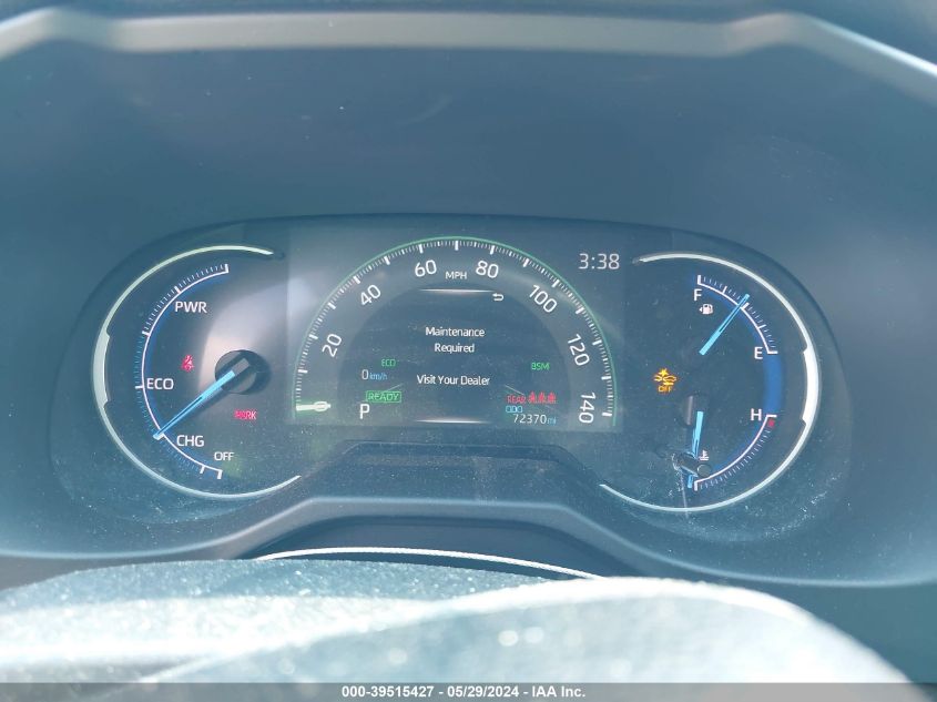 2020 Toyota Rav4 Limited Hybrid VIN: 4T3DWRFVXLU008310 Lot: 39515427