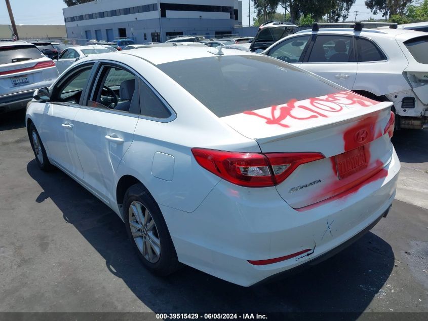 2017 Hyundai Sonata VIN: 5NPE24AF6HH439681 Lot: 39515429