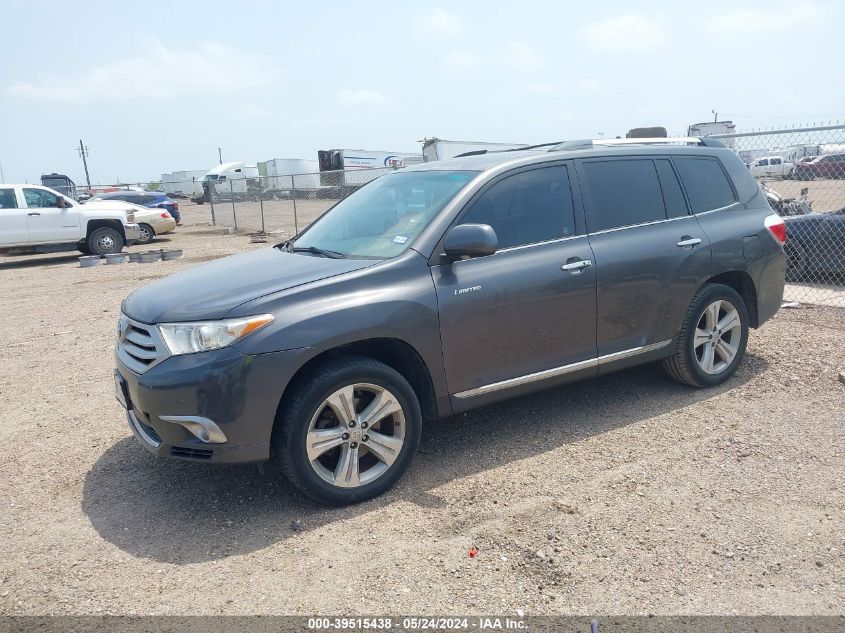 2013 Toyota Highlander Limited V6 VIN: 5TDYK3EH3DS095220 Lot: 39515438