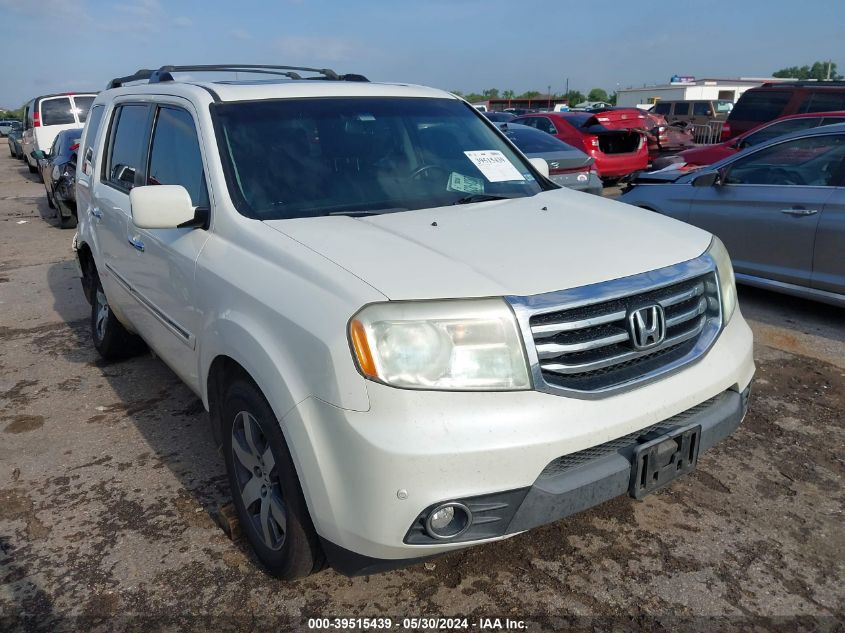 2012 Honda Pilot Touring VIN: 5FNYF4H92CB059519 Lot: 39515439