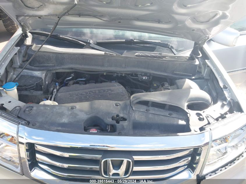 2012 Honda Pilot Touring VIN: 5FNYF4H96CB052749 Lot: 39515443