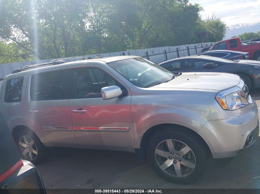 2012 Honda Pilot Touring VIN: 5FNYF4H96CB052749 Lot: 39515443