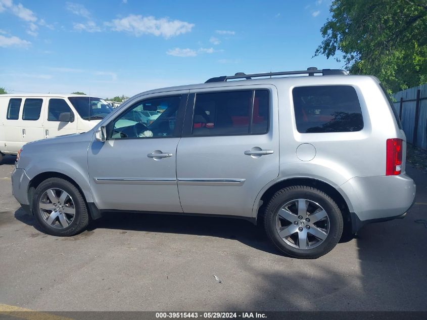 2012 Honda Pilot Touring VIN: 5FNYF4H96CB052749 Lot: 39515443