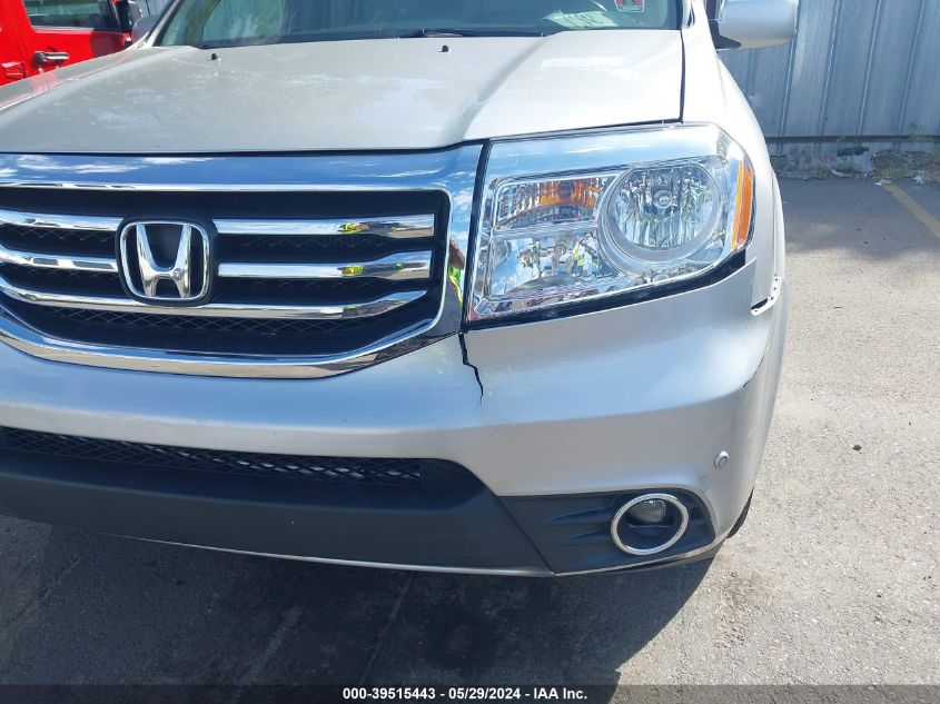 2012 Honda Pilot Touring VIN: 5FNYF4H96CB052749 Lot: 39515443